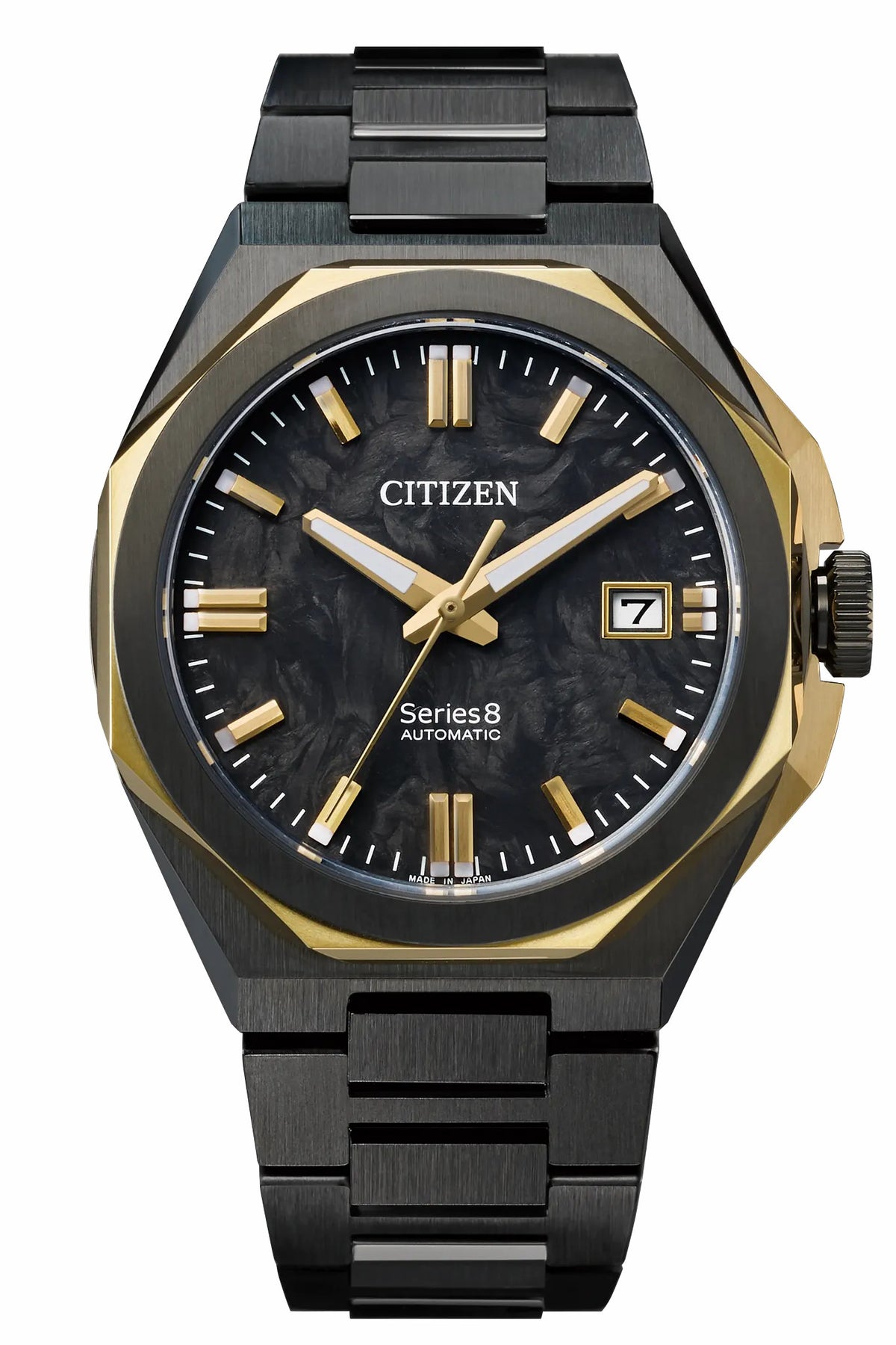 Series8 Black Dial Stainless Steel Bracelet NB6086-54E | Citizen Value