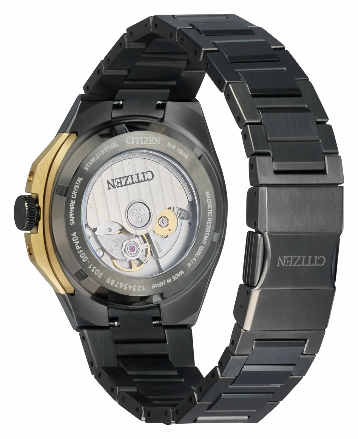 Series8 Black Dial Stainless Steel Bracelet NB6086-54E | Citizen Value