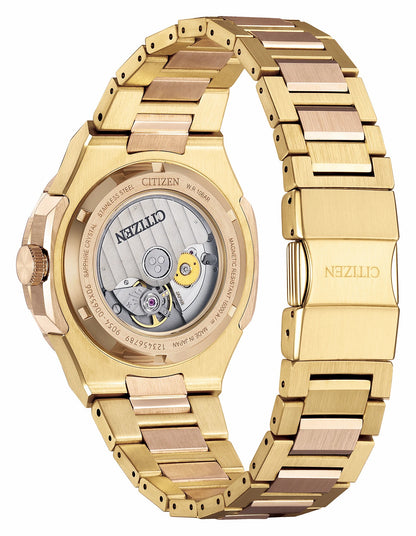 Series8 880 GMT Black Dial Stainless Steel Bracelet NB6033-51E | Citizen Trending