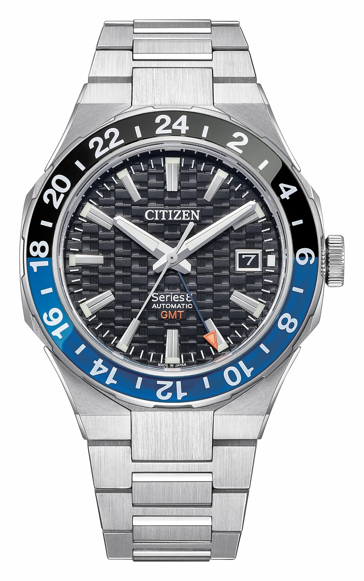 Series8 880 GMT Black Dial Stainless Steel Bracelet NB6031-56E | Citizen Hot Sale