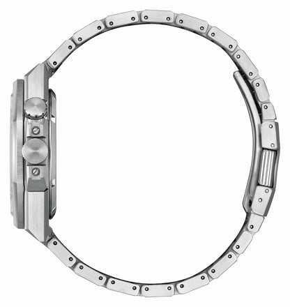 Series8 890 City Lights Silver-Tone Dial Stainless Steel Bracelet NB6060-58H | Citizen Trusted