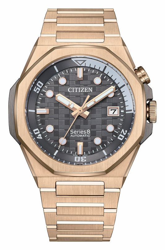 Series8 890 Gray Dial Stainless Steel Bracelet NB6069-53H | Citizen Trending