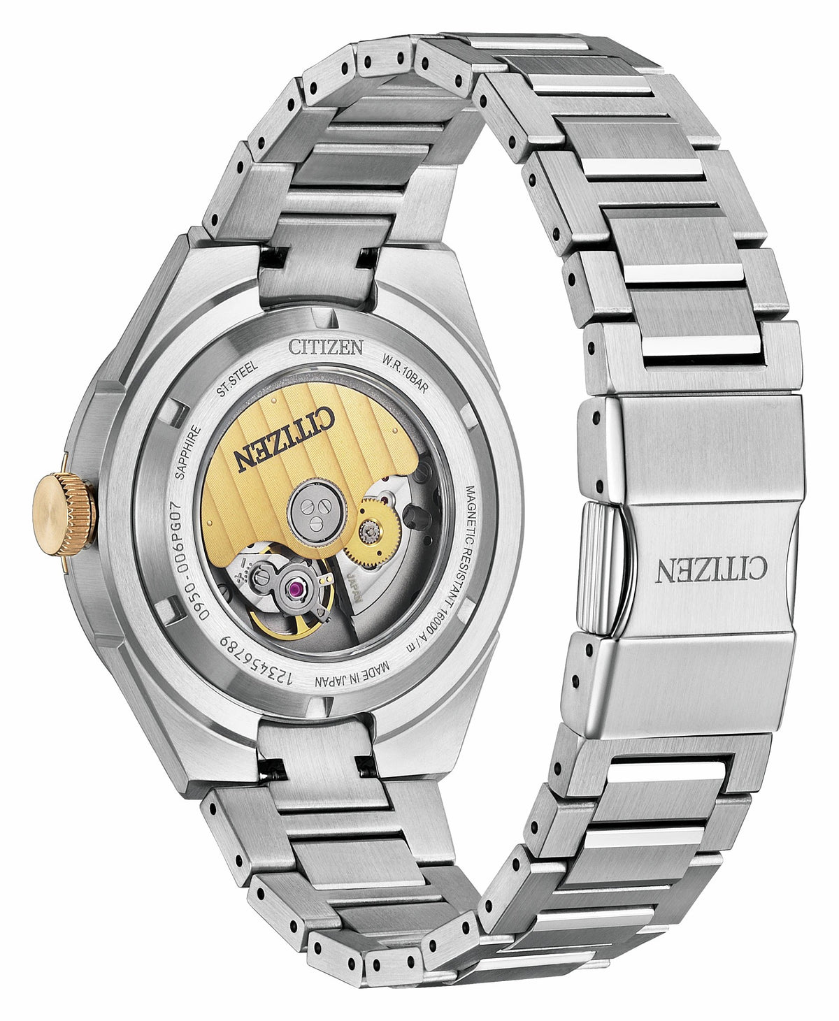 Series8 870 Gray Dial Stainless Steel Bracelet NA1034-51H | Citizen Everyday