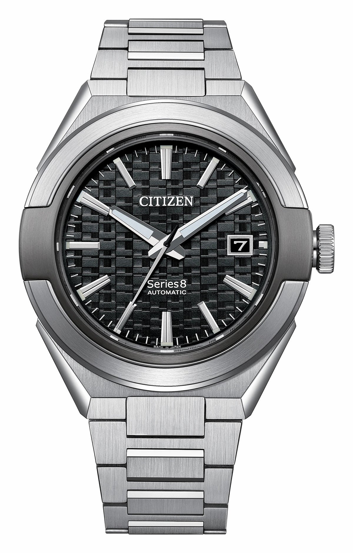 Series8 870 Black Dial Stainless Steel Bracelet NA1036-56E | Citizen Best Price