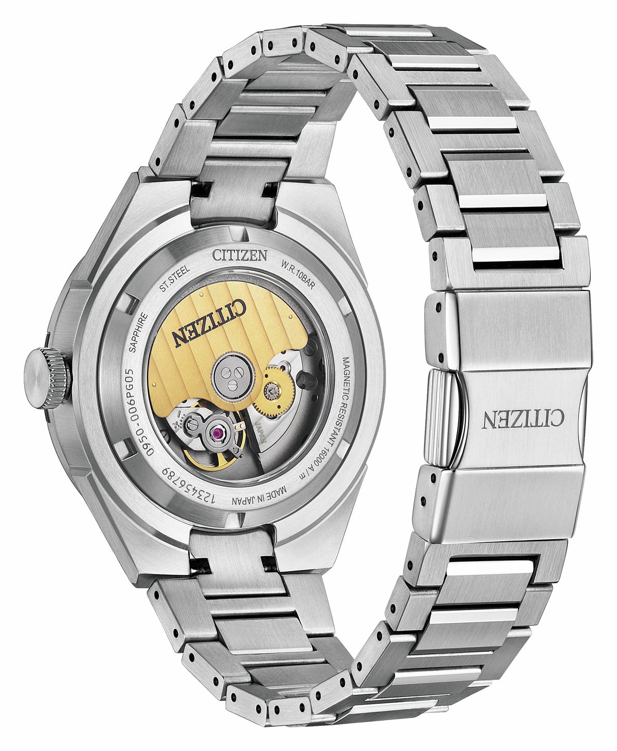 Series8 870 Black Dial Stainless Steel Bracelet NA1036-56E | Citizen Best Price