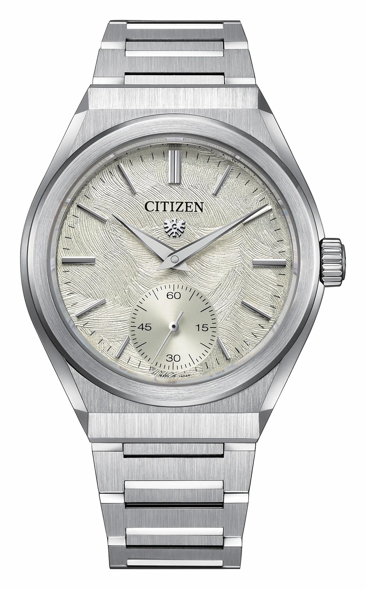 The CITIZEN Caliber 0200 Silver-Tone Dial Stainless Steel Bracelet NC0201-54A | Citizen Sale