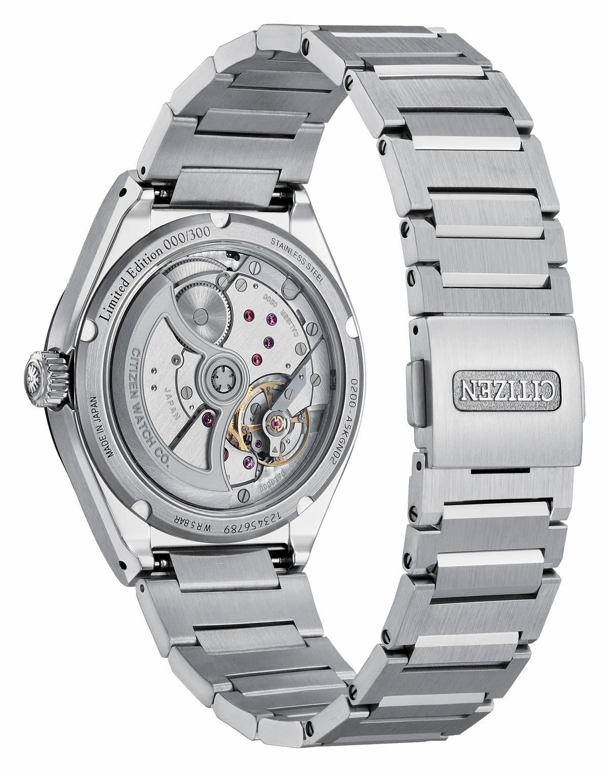The CITIZEN Caliber 0200 Silver-Tone Dial Stainless Steel Bracelet NC0201-54A | Citizen Sale
