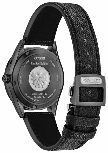 The CITIZEN Brown Dial Leather Strap AQ4106-18X | Citizen Best Seller