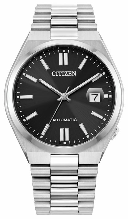 TSUYOSA Black Dial Stainless Steel Bracelet NJ0150-56E | Citizen Recommended