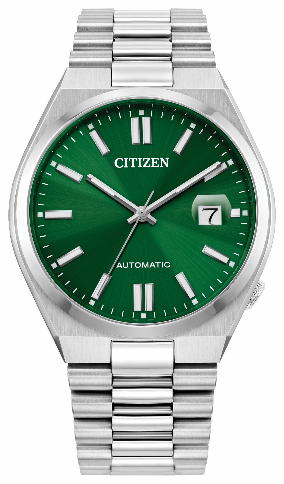 TSUYOSA Green Dial Stainless Steel Bracelet NJ0150-56X | Citizen Signature