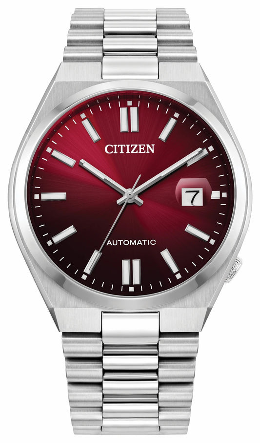 TSUYOSA Red Dial Stainless Steel Bracelet NJ0150-56W | Citizen Featured