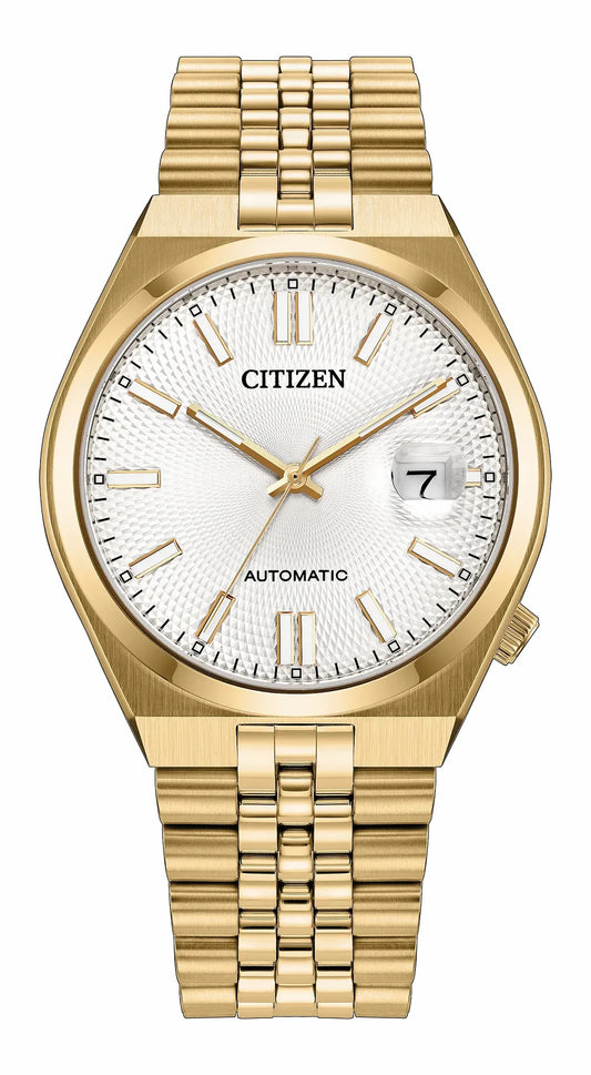 TSUYOSA 60 37mm Silver-Tone Dial Stainless Steel Bracelet NK0032-56A | Citizen Deals