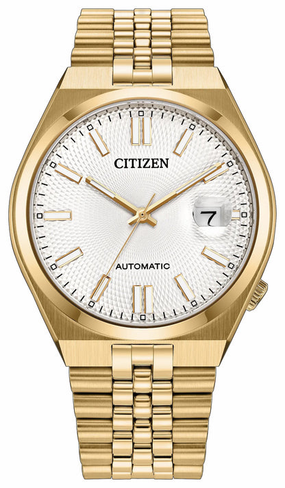 TSUYOSA 60 Silver-Tone Dial Stainless Steel Bracelet NK0022-50A | Citizen Everyday