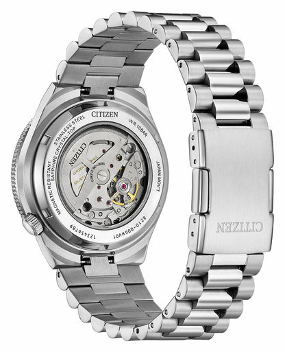 TSUYOSA Shore "Time Slip" Black Dial Stainless Steel Bracelet NJ0238-57E | Citizen Sale