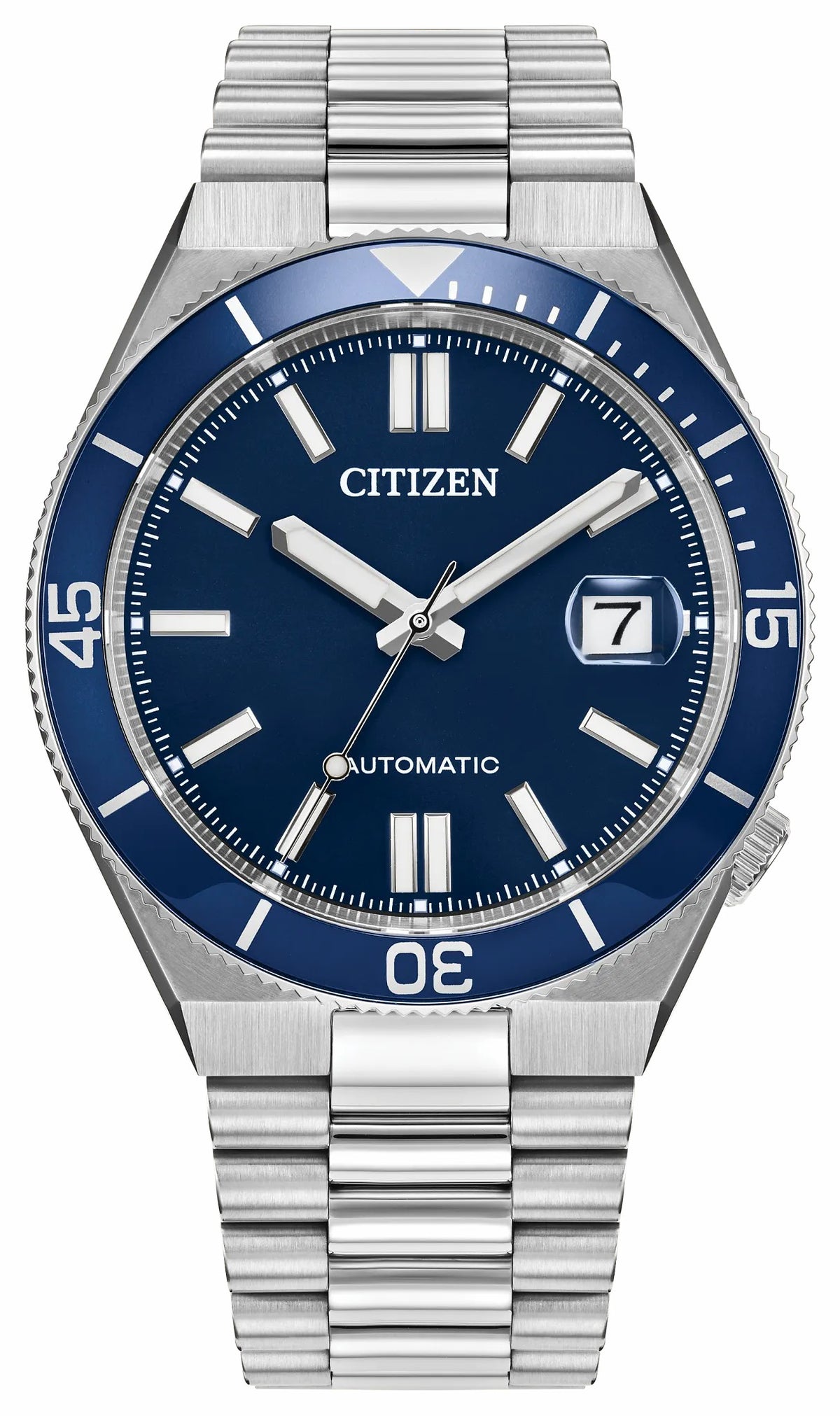 TSUYOSA Shore Navy Dial Stainless Steel Bracelet NJ0230-59L | Citizen Hot Sale