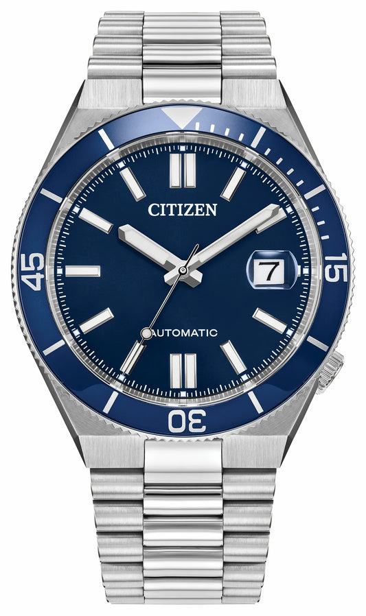 TSUYOSA Shore Navy Dial Stainless Steel Bracelet NJ0230-59L | Citizen Hot Sale