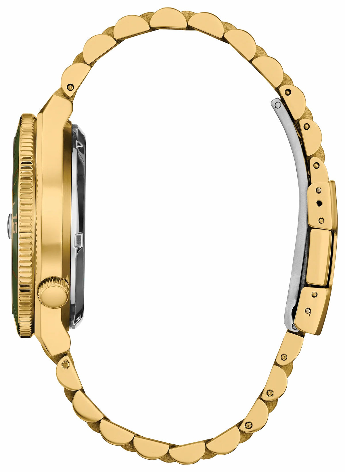 TSUYOSA Shore Green Dial Stainless Steel Bracelet NJ0232-53X | Citizen Quality