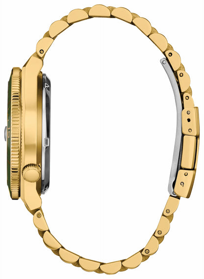 TSUYOSA Shore Green Dial Stainless Steel Bracelet NJ0232-53X | Citizen Quality