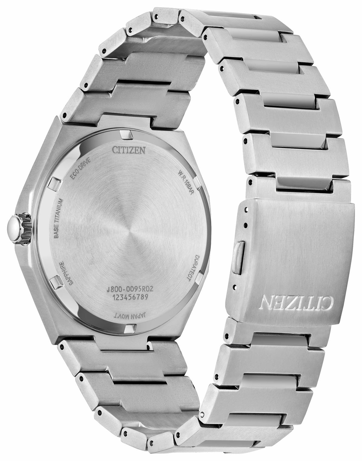 Zenshin Three-hand White Dial Super Titanium Bracelet AW0130-85A | Citizen Discount