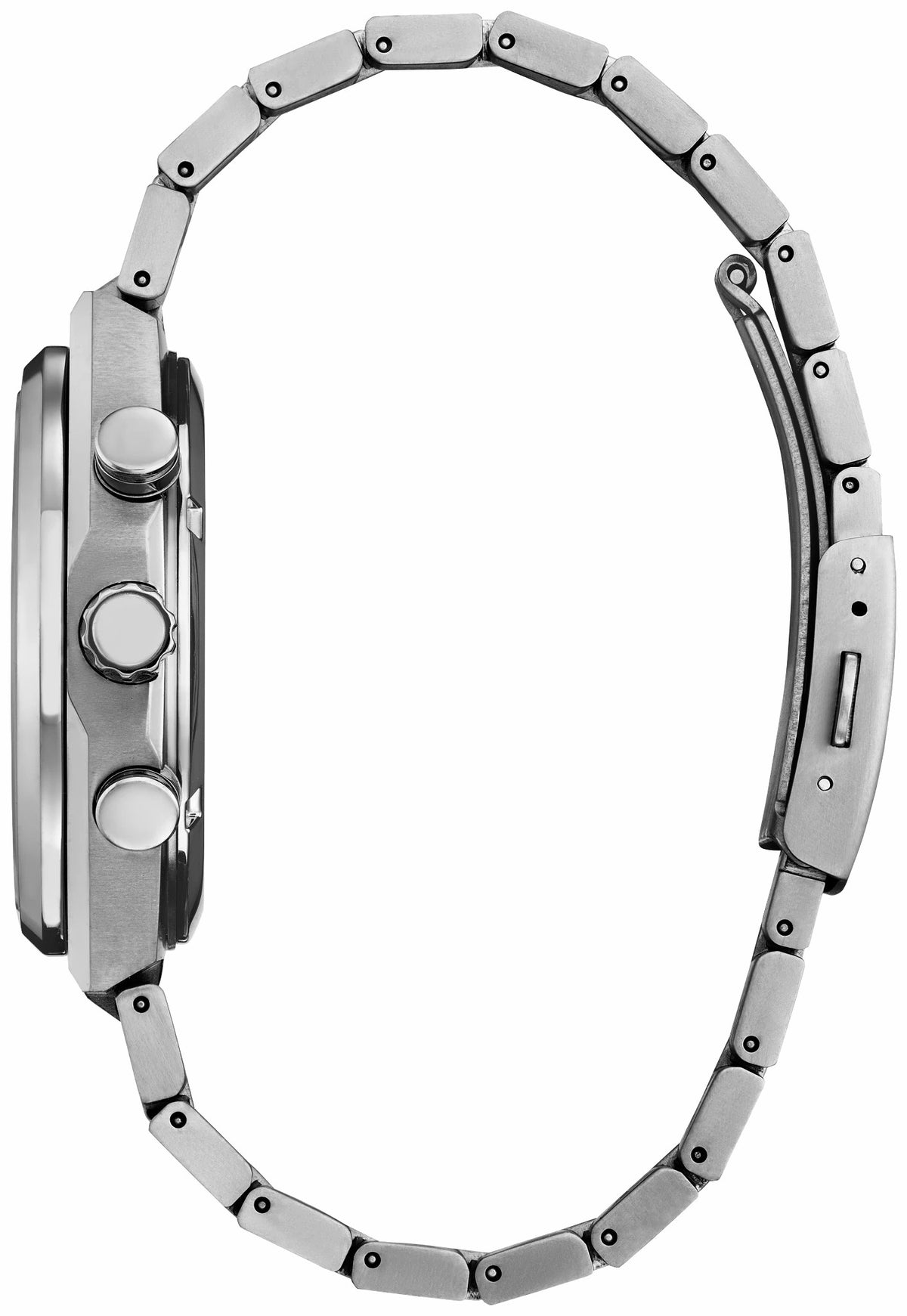 Zenshin Chrono Silver-Tone Dial Super Titanium Bracelet CA4610-85A | Citizen Trending