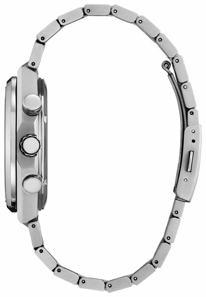 Zenshin Chrono Salmon Dial Super Titanium Bracelet CA4610-85Z | Citizen Everyday