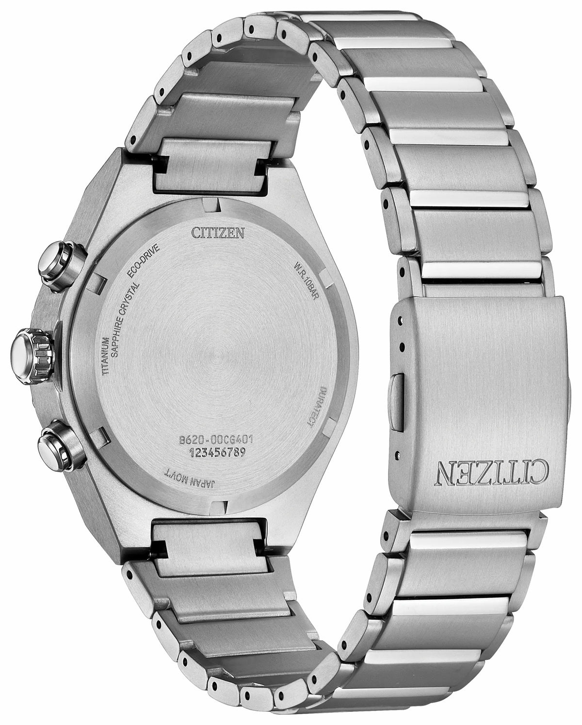 Zenshin Senkei White Dial Super Titanium Bracelet CA4690-51A | Citizen Latest