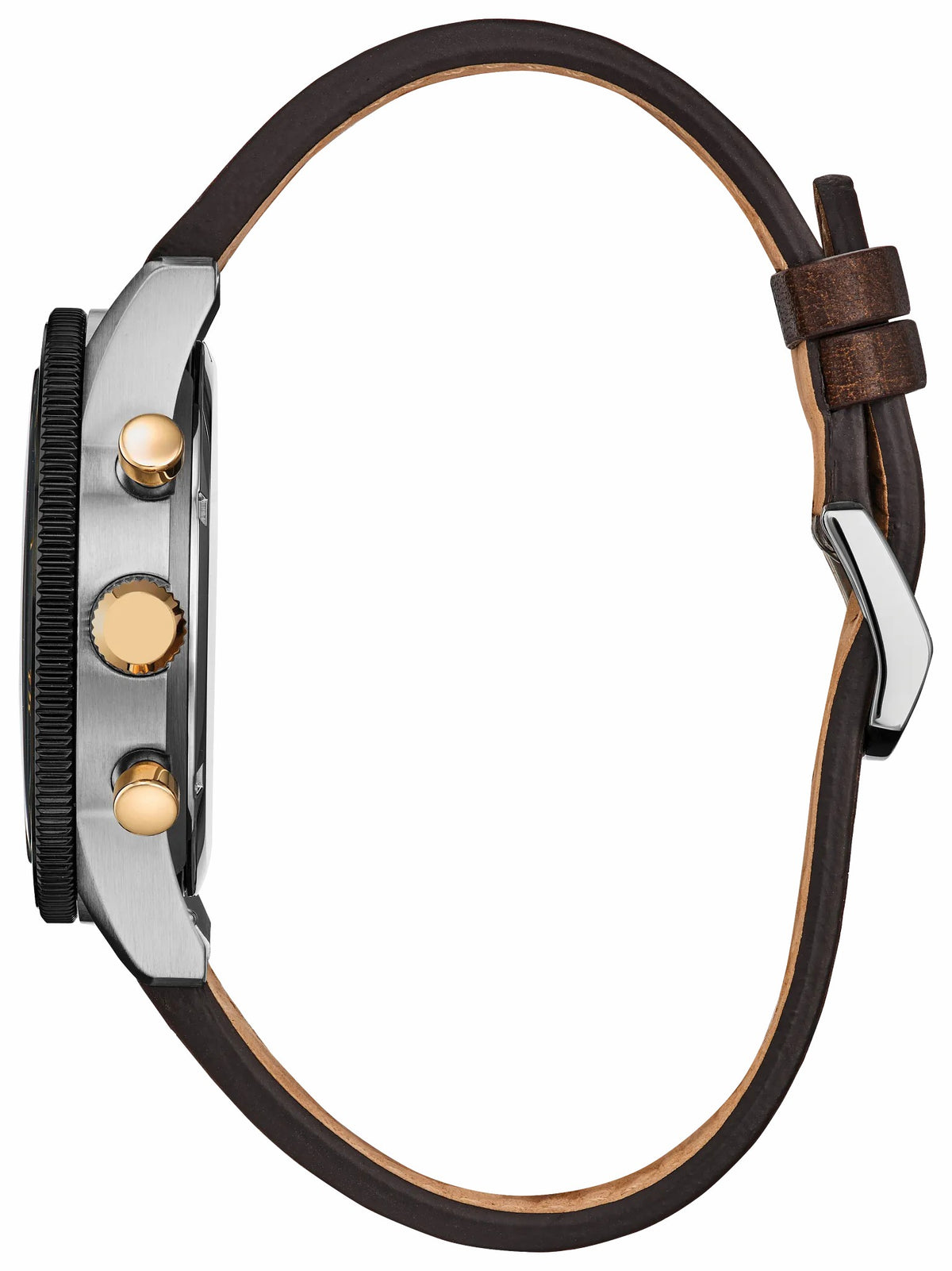 Terra Force Brown Dial Leather Strap CA4746-08X | Citizen Quality