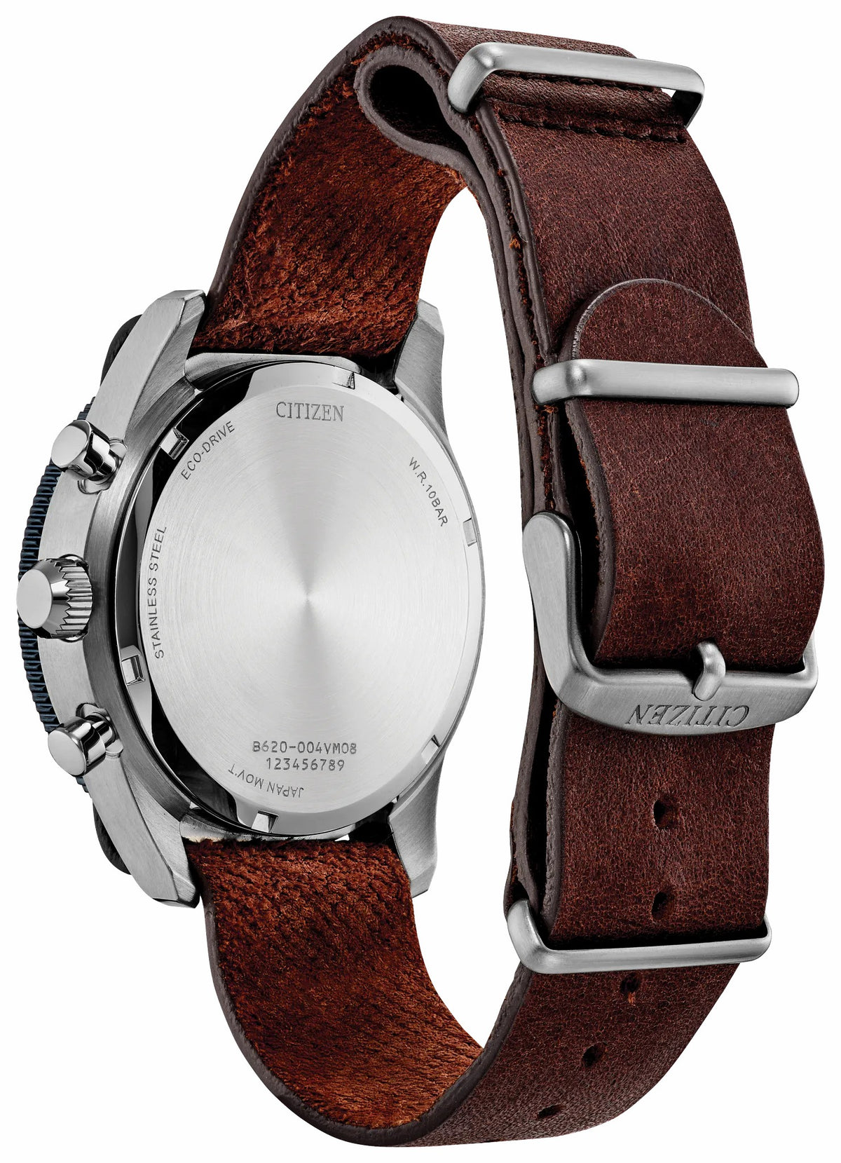 Terra Force Blue Dial Leather Strap CA4747-05L | Citizen Premium