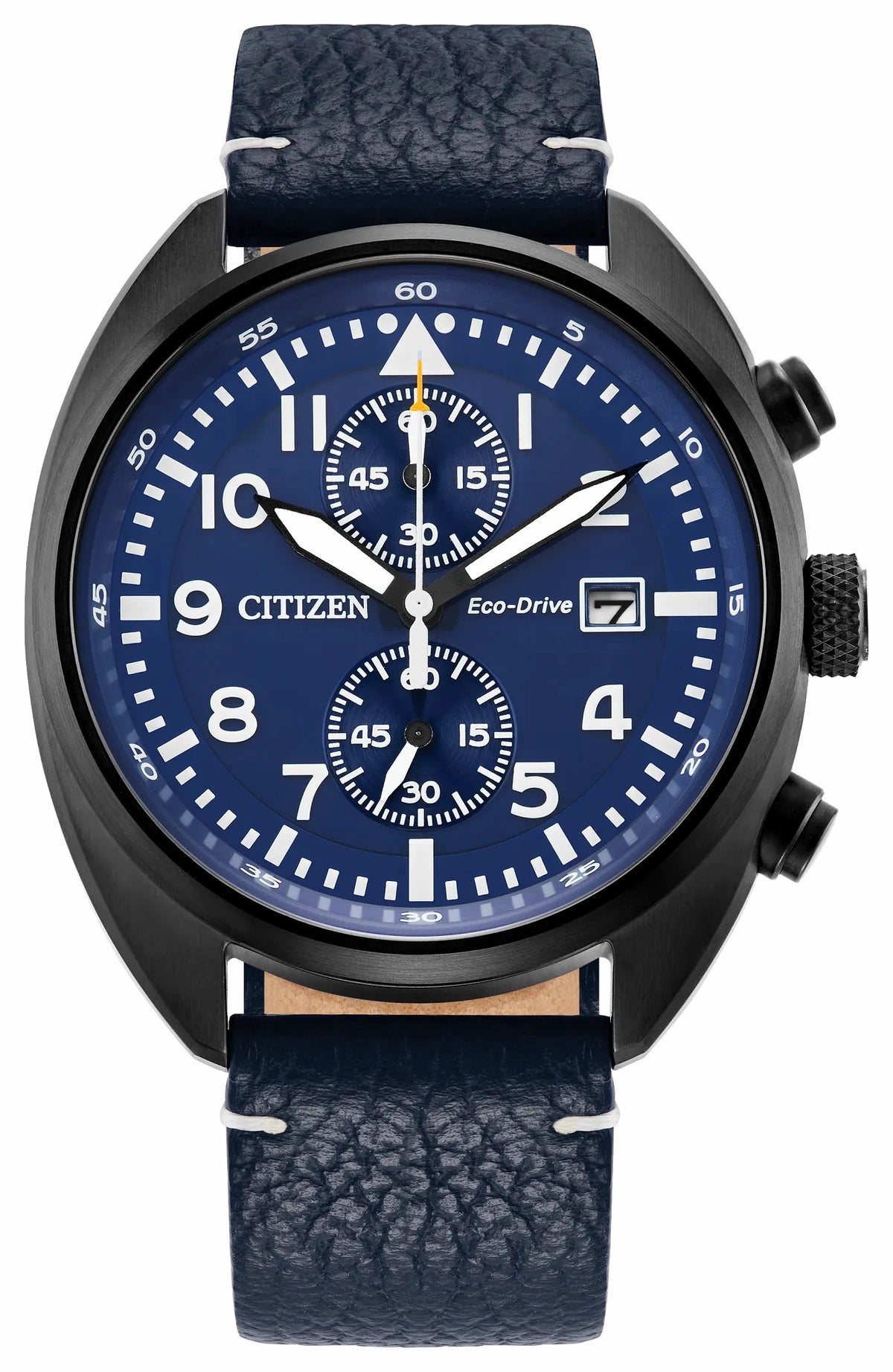Sport Casual Blue Dial Leather Strap CA7048-08L | Citizen Everyday