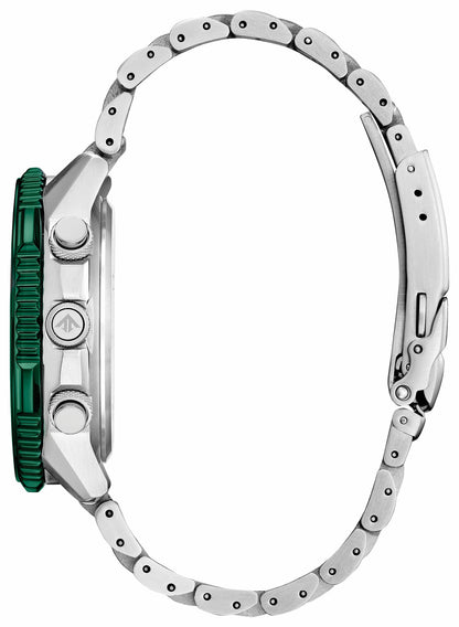 Promaster Air A-T Green Dial Stainless Steel Bracelet CB5004-59W | Citizen Essential