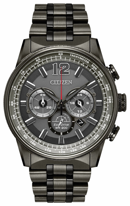 Nighthawk - Men's Eco-Drive CA4377-53H Chronograph Watch | Citizen Trusted