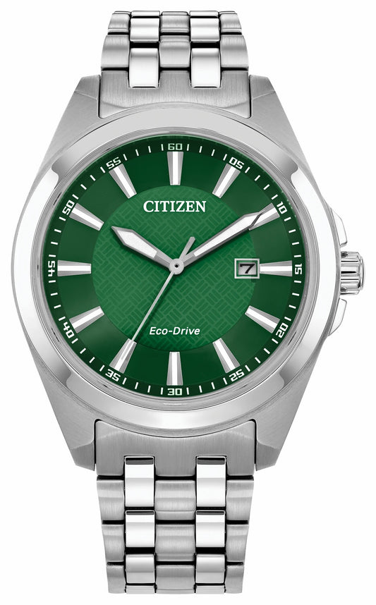Peyten Green Dial Stainless Steel Bracelet BM7530-50X | Citizen Customer Favorite