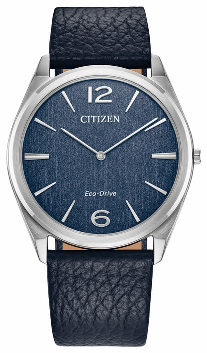 Suratto Blue Dial Leather Strap AR3120-08L | Citizen Great Value
