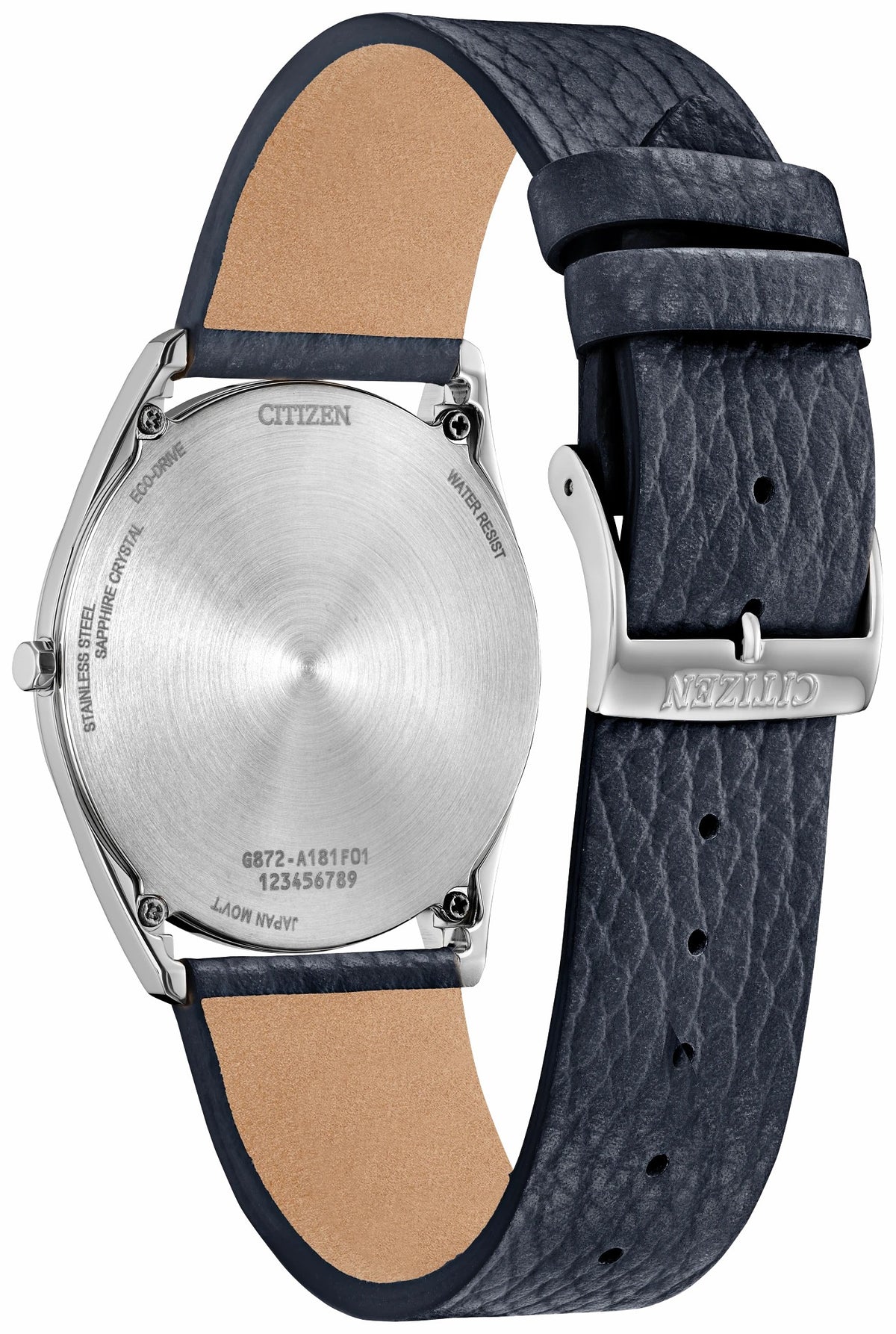 Suratto Blue Dial Leather Strap AR3120-08L | Citizen Great Value