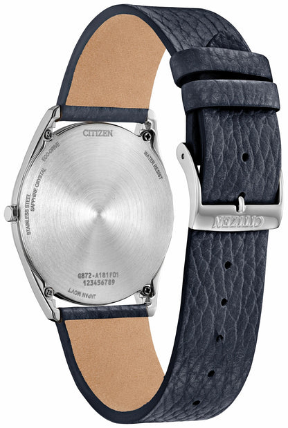 Suratto Blue Dial Leather Strap AR3120-08L | Citizen Great Value