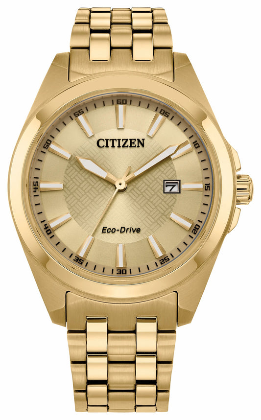 Peyten Champagne Dial Stainless Steel Bracelet BM7532-54P | Citizen Great Value