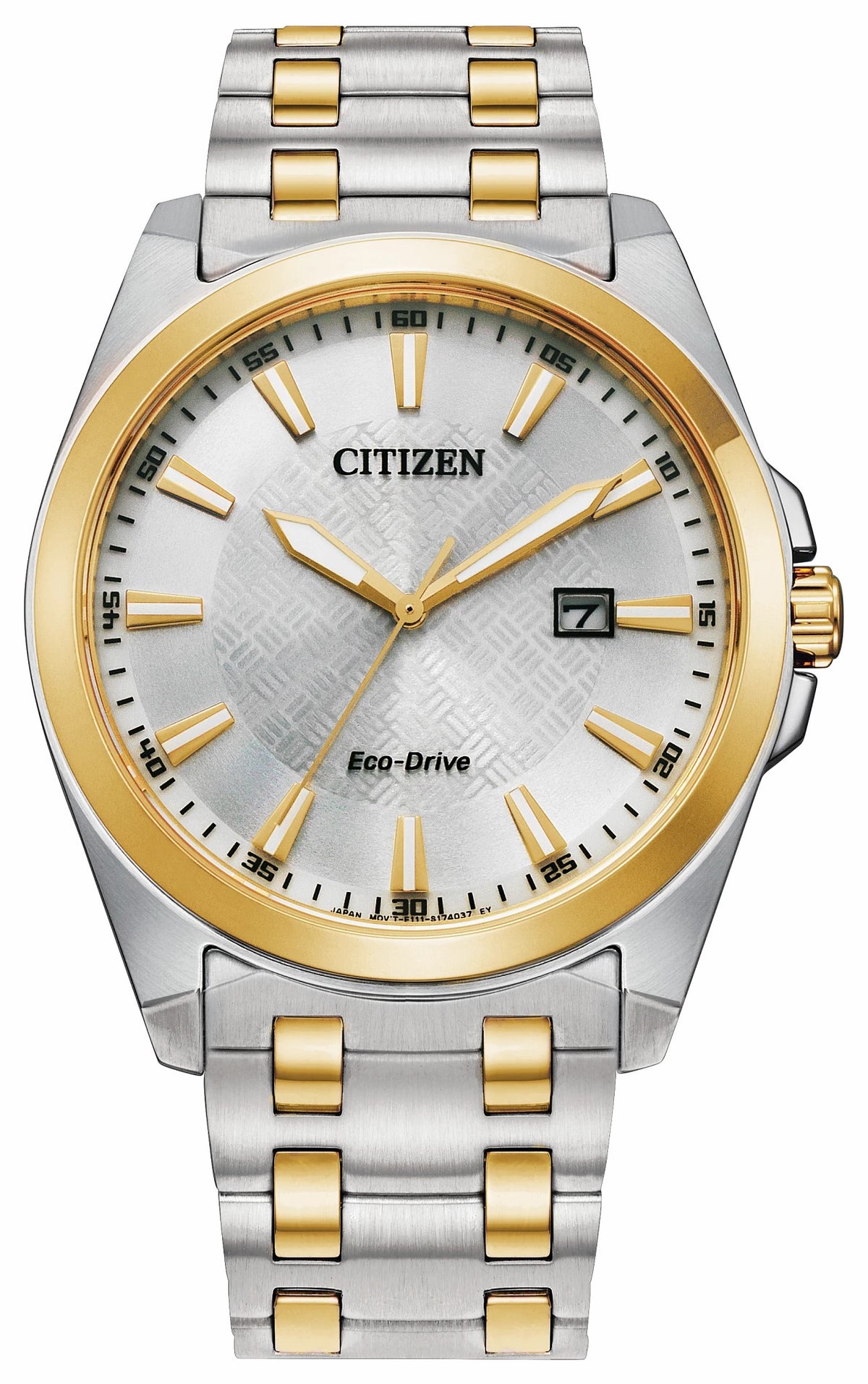 Peyten Silver-Tone Dial Stainless Steel Bracelet BM7534-59A | Citizen Classic