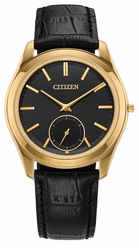 Eco-Drive One Black Dial Crocodile Strap AQ5022-02E | Citizen Sale