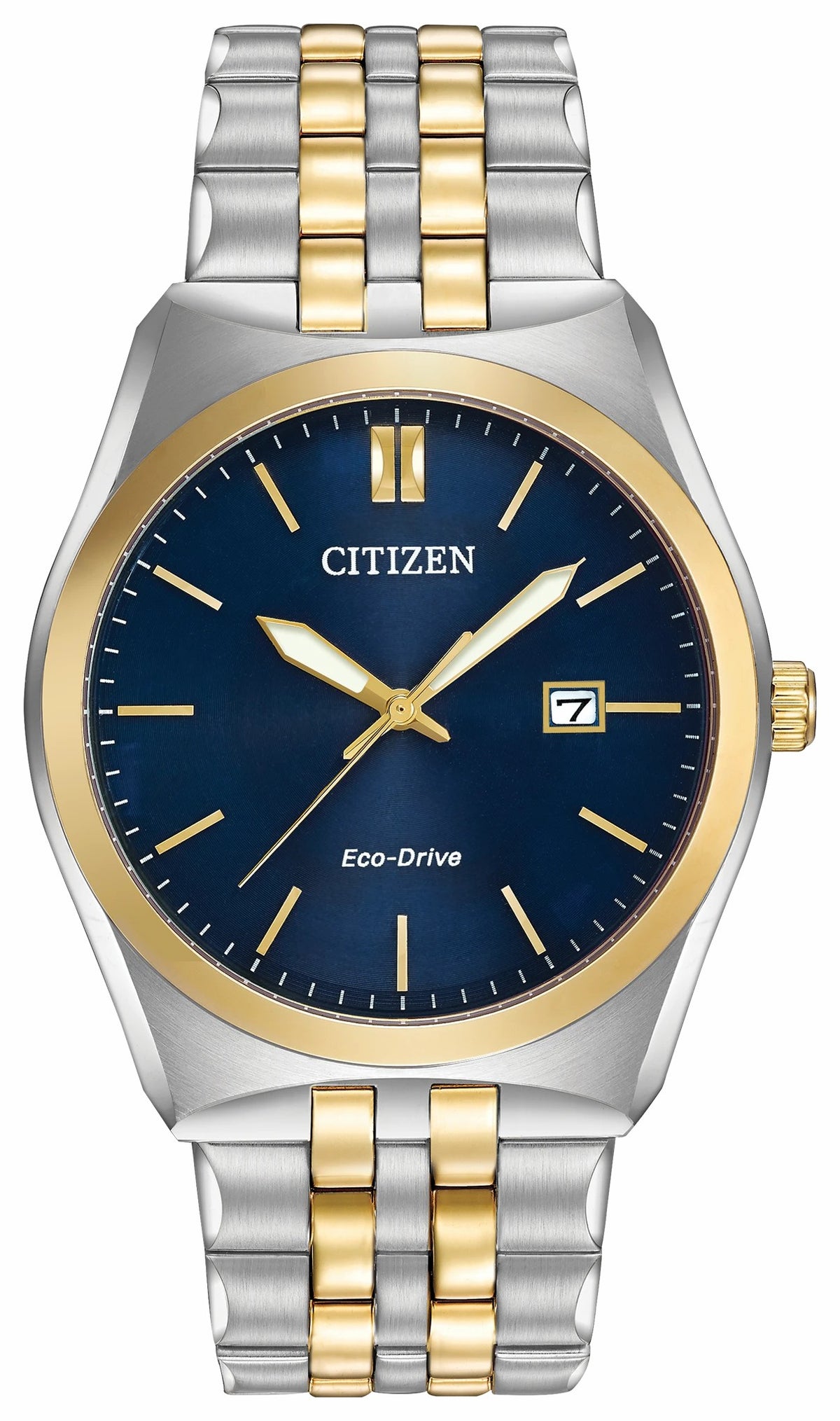 Corso - Men's Eco-Drive BM7334-58L Two Tone Blue Dial Watch | Citizen Featured