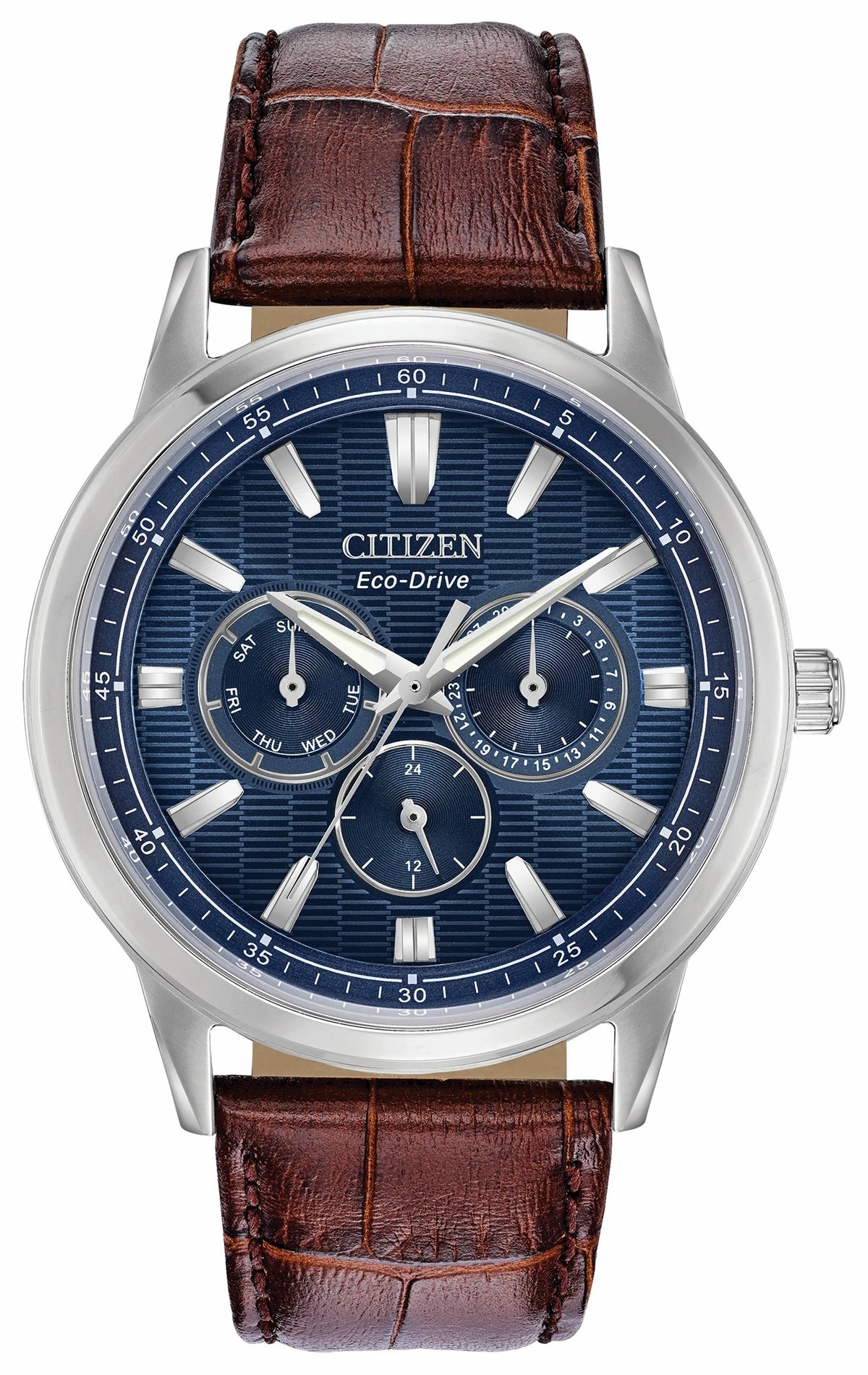 Corso - Men's Eco-Drive BU2070-12L Leather Strap Watch | Citizen Latest
