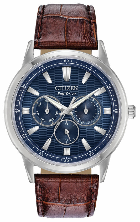 Corso - Men's Eco-Drive BU2070-12L Leather Strap Watch | Citizen Latest