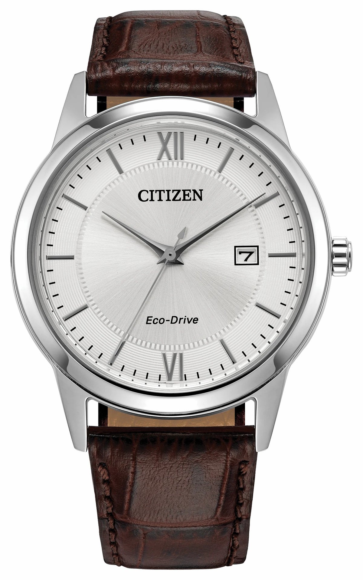 Classic Silver-Tone Dial Leather Strap AW1780-25A | Citizen Deals