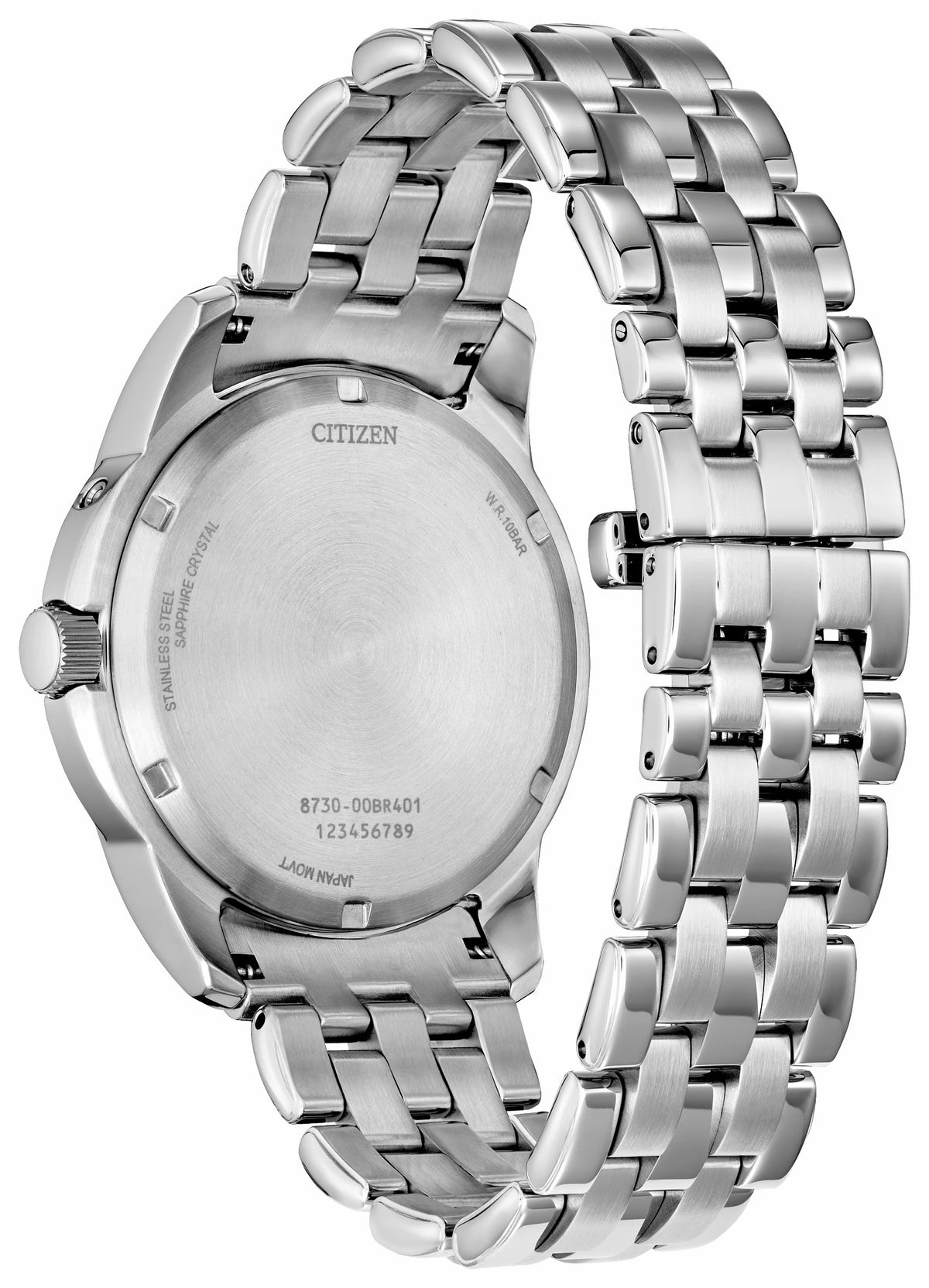 Calendrier Salmon Dial Stainless Steel Bracelet BU0080-52X | Citizen Top Pick