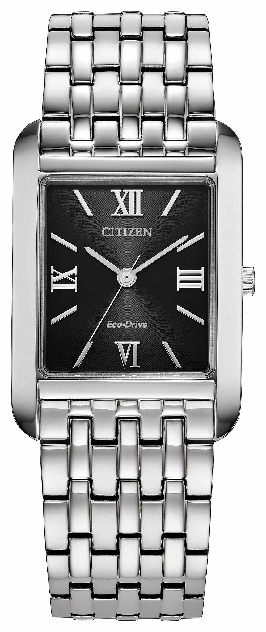 Addysen Black Dial Stainless Steel Bracelet BJ6570-50E | Citizen Quality