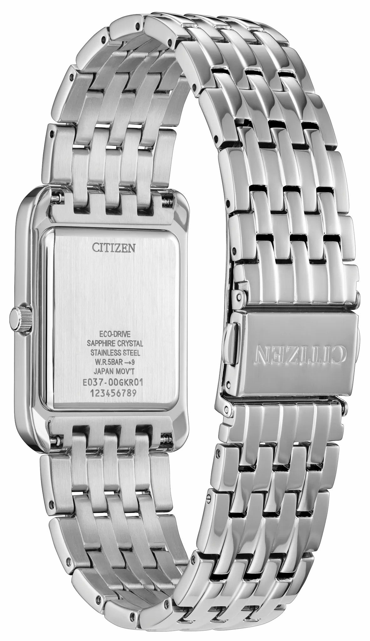 Addysen Black Dial Stainless Steel Bracelet BJ6570-50E | Citizen Quality