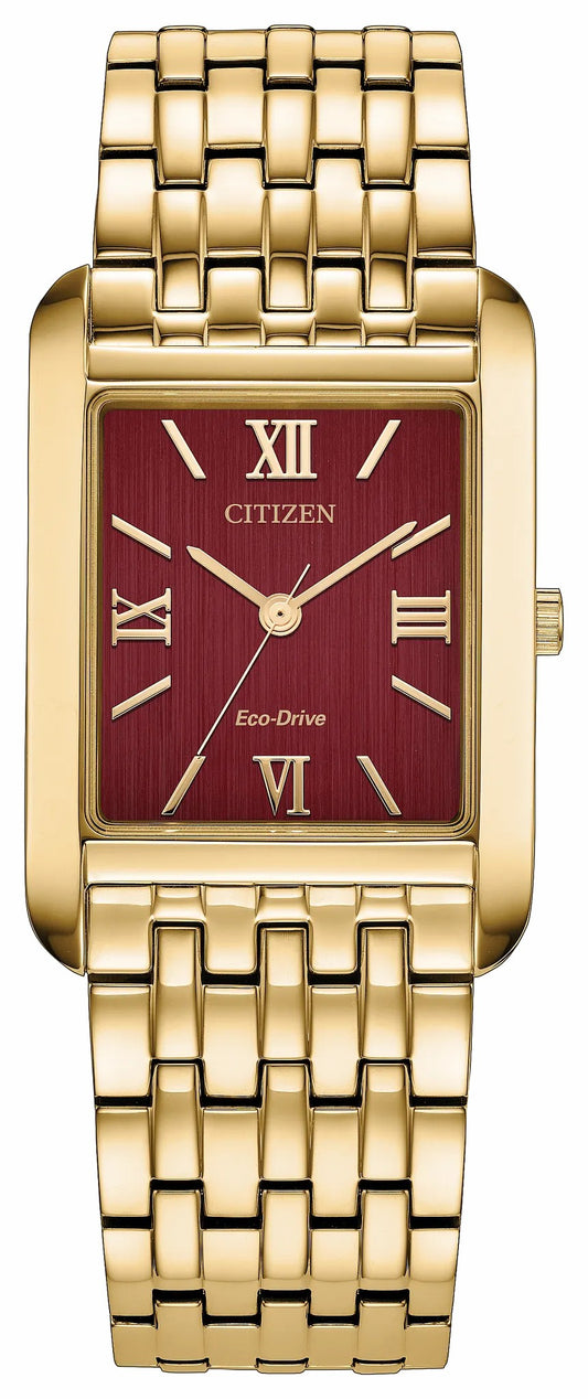 Addysen Red Dial Stainless Steel Bracelet BJ6572-54X | Citizen Recommended