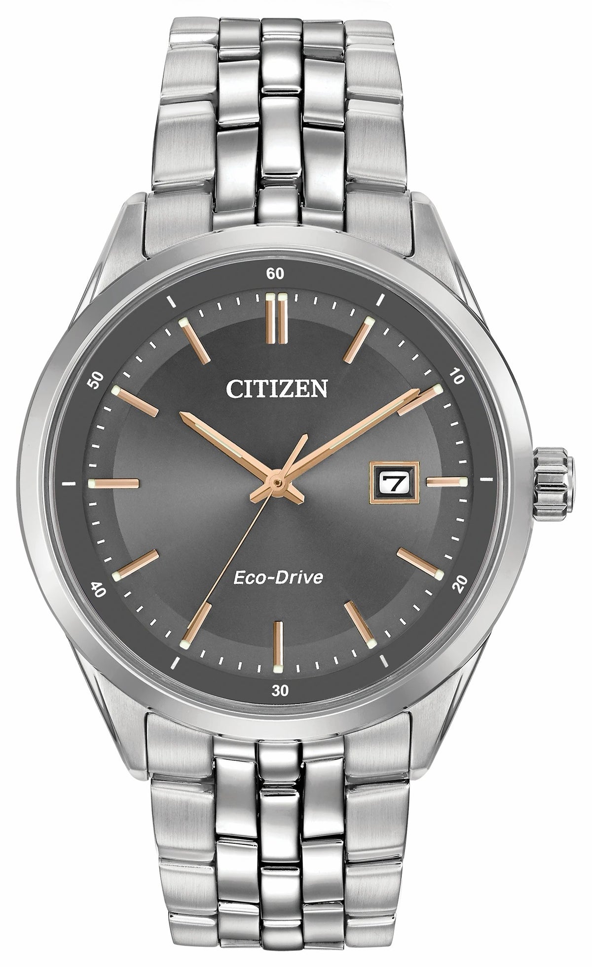 Corso - Men's Eco-Drive BM7251-53H Silver Gray Dial Watch | Citizen Trusted