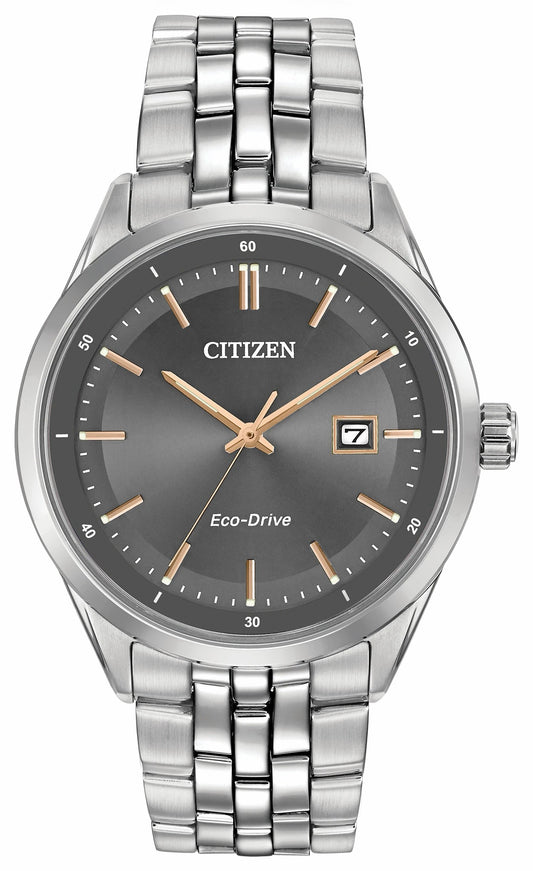 Corso - Men's Eco-Drive BM7251-53H Silver Gray Dial Watch | Citizen Trusted