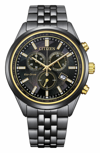Classic LIGHT in BLACK Black Dial Stainless Steel Bracelet AT2576-68E | Citizen Best Price