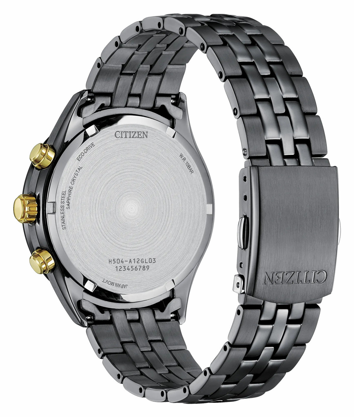 Classic LIGHT in BLACK Black Dial Stainless Steel Bracelet AT2576-68E | Citizen Best Price